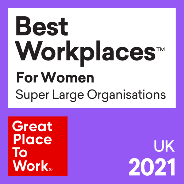 Best Workplaces for Women 2021 logo